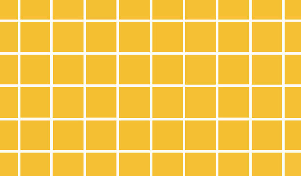 Ripe Mango Pieces Seamless Background Pattern Flat Vector Food Texture