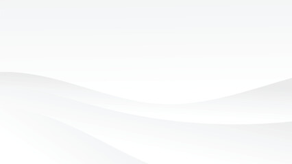abstract white background wavy lines with blank space © piggu