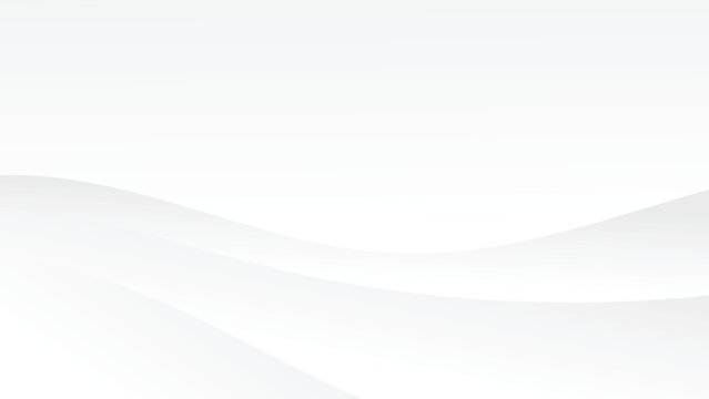 abstract white background wavy lines with blank space