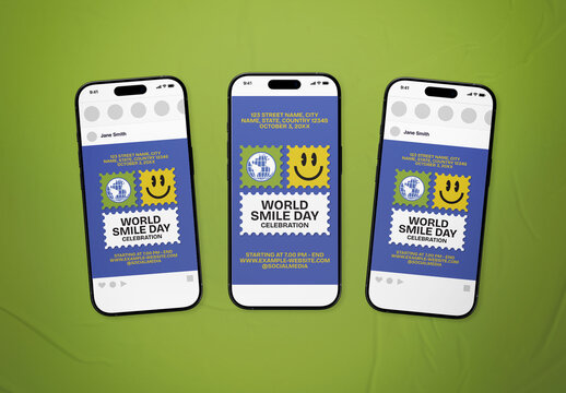 World Smile Day Social Media