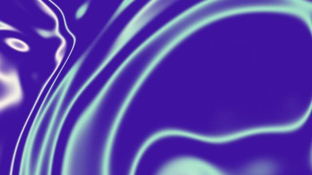 Abstract Swirling Lines Flowing Across Deep Purple Background with Soft Light Effects