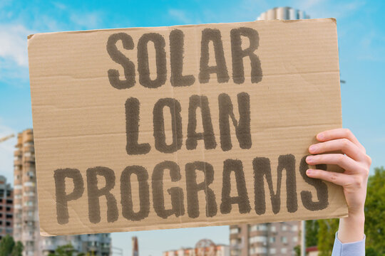 "Solar Loan Programs" Financing assistance options. FINANCING. ASSISTANCE. OPTIONS. LOAN. PROGRAMS.