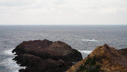 元乃隅神社周辺の海