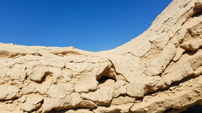 A fossilized tree trunk from the UNESCO Geopark "Petrified Forest of Sigri" on the island of Lesvos in Greece. Mytilene - Greece Lesbos fossil forest