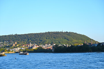 Fototapeta premium Mittelrhein, Rhein, Bingen