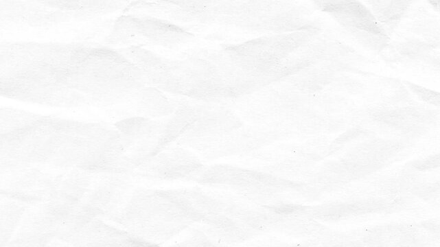 Crumpled Paper Stop Motion,A seamless loop animation of a white wrinkled paper texture