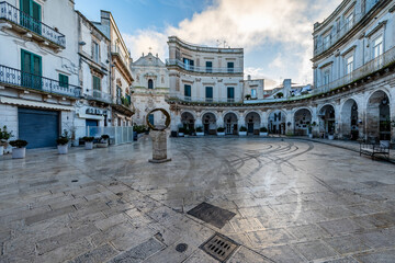 Martina Franca, Piazza Maria Immacolata. Italy. © Tomasz Warszewski