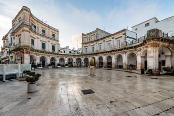 Martina Franca, Piazza Maria Immacolata. Italy.