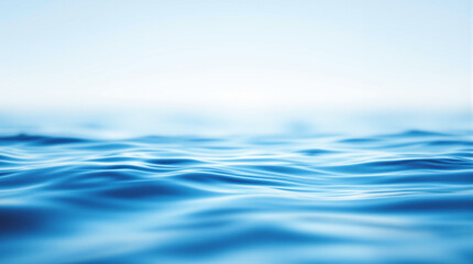 Naklejka premium Macro Water Surface Texture Background with Natural Reflections