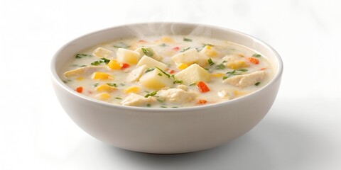 Creamy Walleye Prairie Chowder Bowl