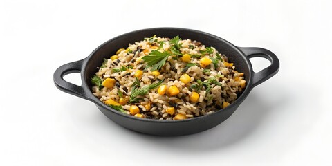 Dakota Wild Rice & Roasted Corn Skillet Portion