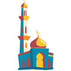 Illustrator of a mosque