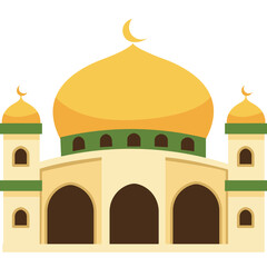 Illustrator of a mosque