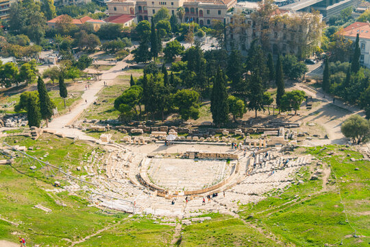 Ancient Theatre of Dionysus: Birthplace of Greek Tragedy on Acropolis