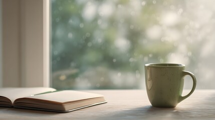 淡色トーンの春空間