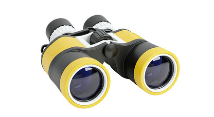 Yellow and Black Binoculars