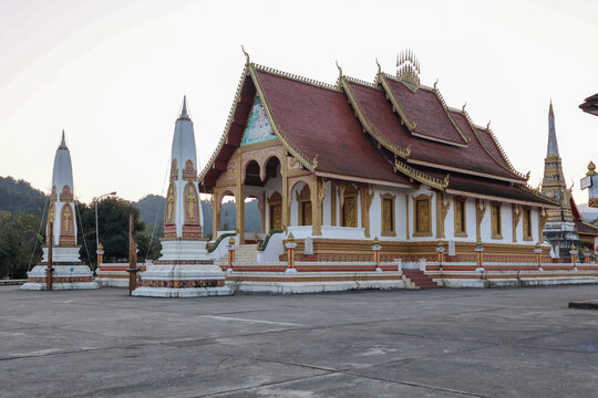 Temple in Xamneua, laos