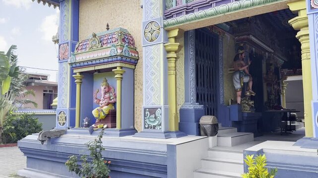 Mauritius Island Grand Baie Hindu temple, Indian Temple in Mauritius Grand Baie,