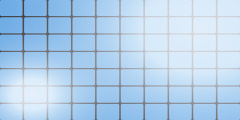 Metallic abstract cubes are turning, 3d illustration