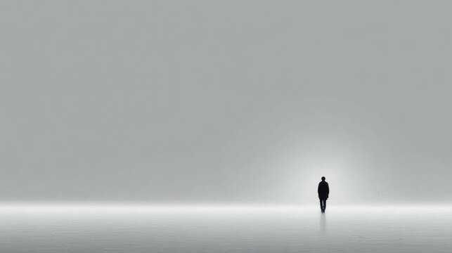 Emotional distance as inner coldness and quiet psychological isolation.