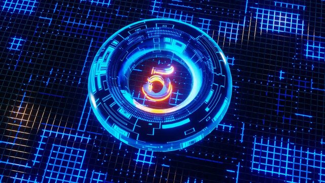 Seamless loop futuristic sci-fi environment immersive atmosphere. For VR experiences, video games, tech product launches, music festival visuals, metaverse projects, cyberpunk content. 4K 