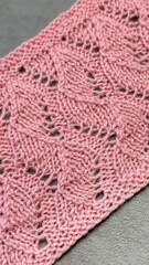 Colorful knitted fabric suitable for home decor, fashion or textile. pattern.