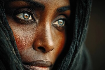 Eyes Reflecting a World of Stories Waiting to Be Told Generative AI