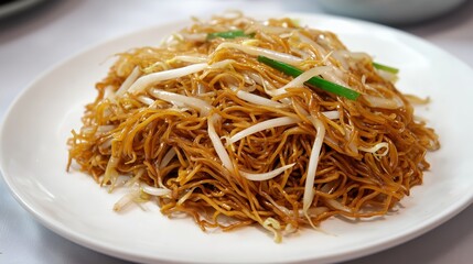 chinese fried noodles, Cantonese soy sauce chow mein