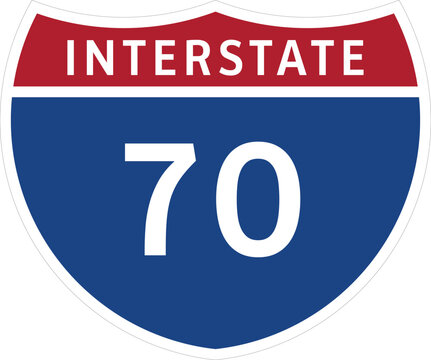  I-70, Interstate 70 Highway System Design Sign