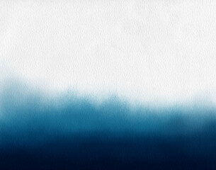 Soft blue ombre watercolor background