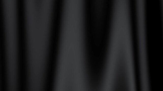 Sophisticated Dark Wavy Background Loop ? Subtle Grey Gradient Abstract Texture with Elegant Fabric Feel for Modern Design and Dramatic Overlays