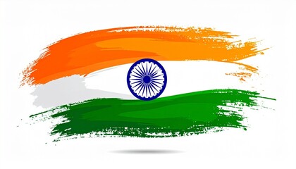 Ashoka Chakra &ndash; Artistic Indian Flag