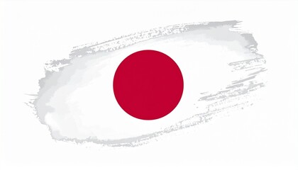 Rising Sun &ndash; Artistic Japanese Flag