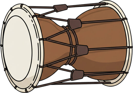 Janggu Hourglass Drum