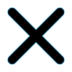 Obraz premium close icon image