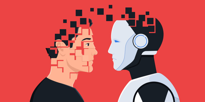 AI robot and human interaction: the impact of artificial intelligence on human brain and risk of over-reliance on AI systems