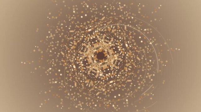 Microscopic Cell Division Process Animation Frames.