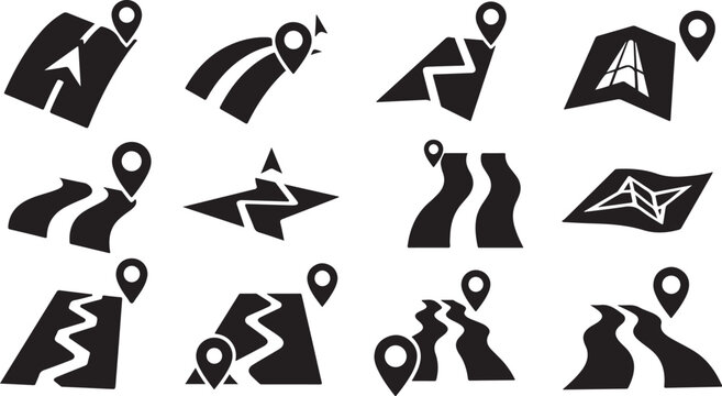 Nautical Chart Distance Measure Icon
