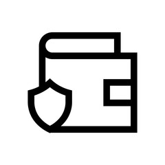 Fototapeta premium Safe Wallet Icon