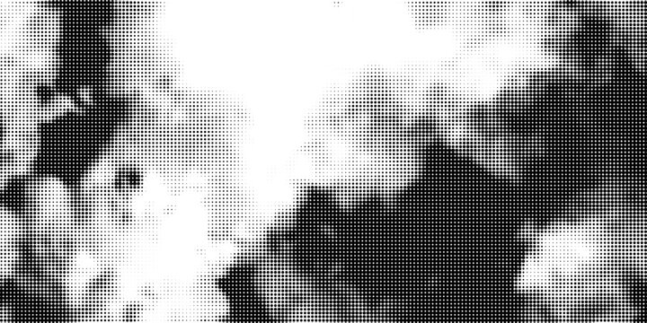 Halftone dotted abstract background. Grain gradient texture background with dots. Noise Stipple pointillism pattern. Sand, grain, grunge stipple effect.