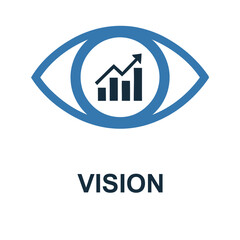 Vision of Growth: An artistic representation depicts an eye at the core of a business insight