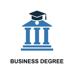 Business Degree: Symbol of education, progress, and career advancement, this visual embodies aspiration for learning and professional growth.