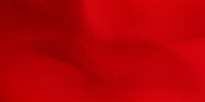 Vector red foil texture background. Abstract gradient bright and shiny light reflection rough texture surface. Vector illustration for background, backdrop, web, wallpaper, print and design artwork.