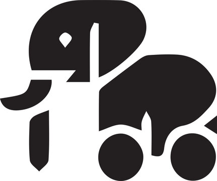 vector illustration of a eliphant