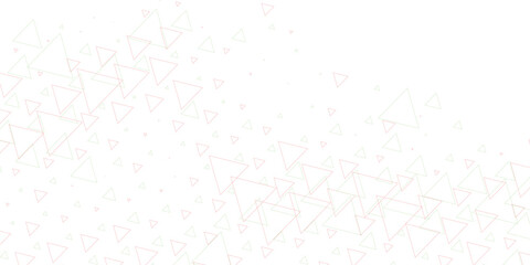 Abstract colorful triangle background design vector