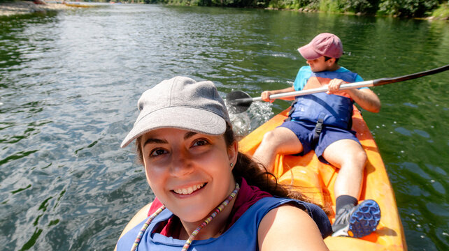 Kayaking adventure on the Sella River in Asturias