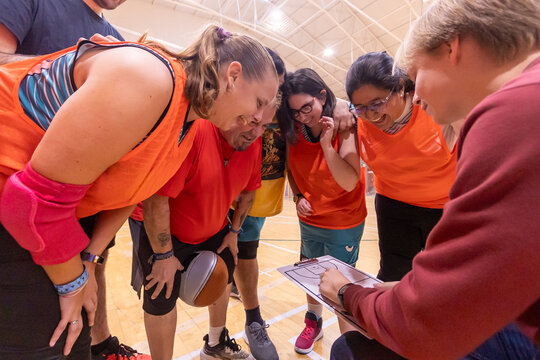 Inclusive Basketball Team Planning Strategy with Coach
