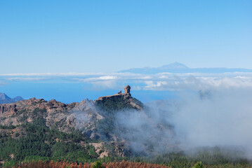 View of Pico de las Nieves on a clear day © KoshMara