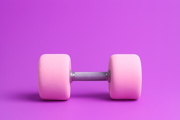 Obraz premium Marshmallow dumbbell