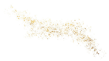 Glistering golden particle for elegant background